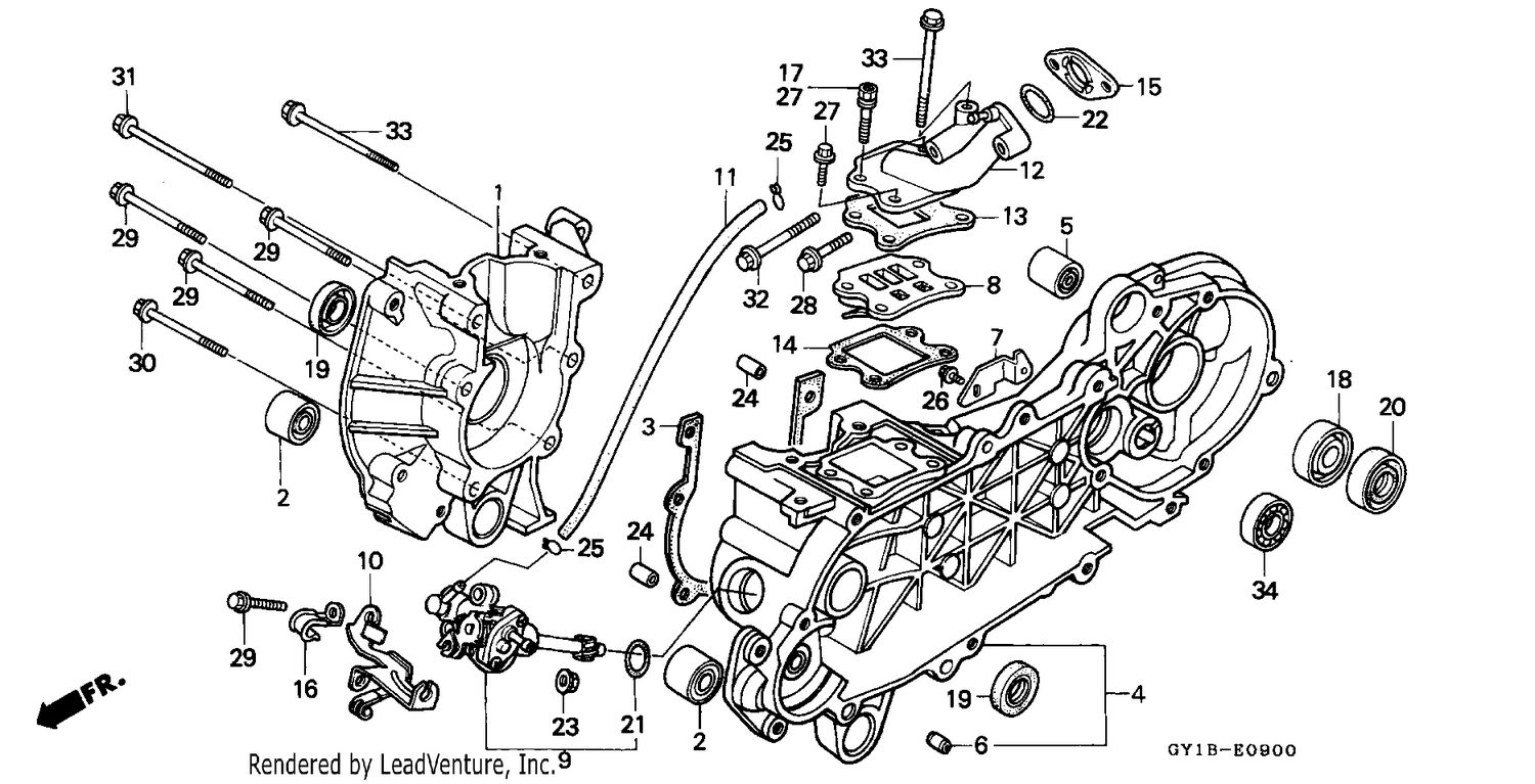 CRANKCASE/OIL PUMP