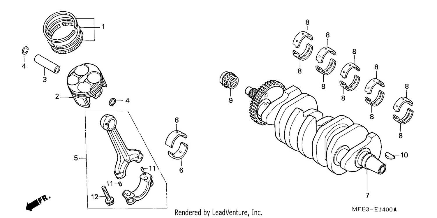 CRANKSHAFT/PISTON