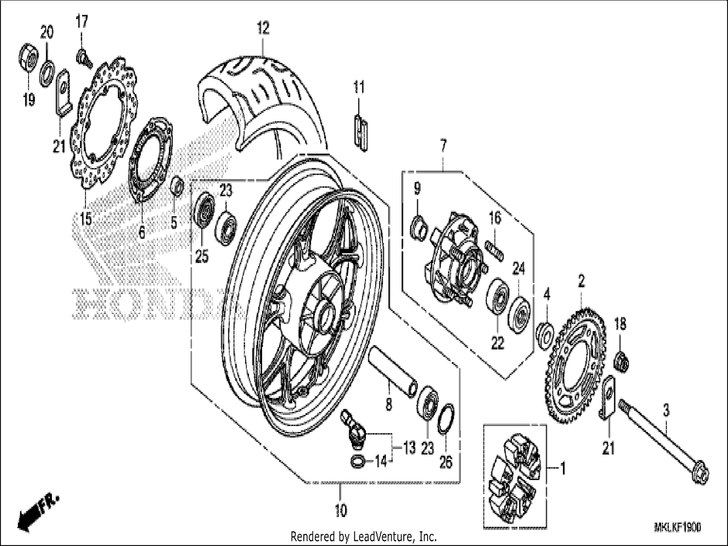 REAR WHEEL
