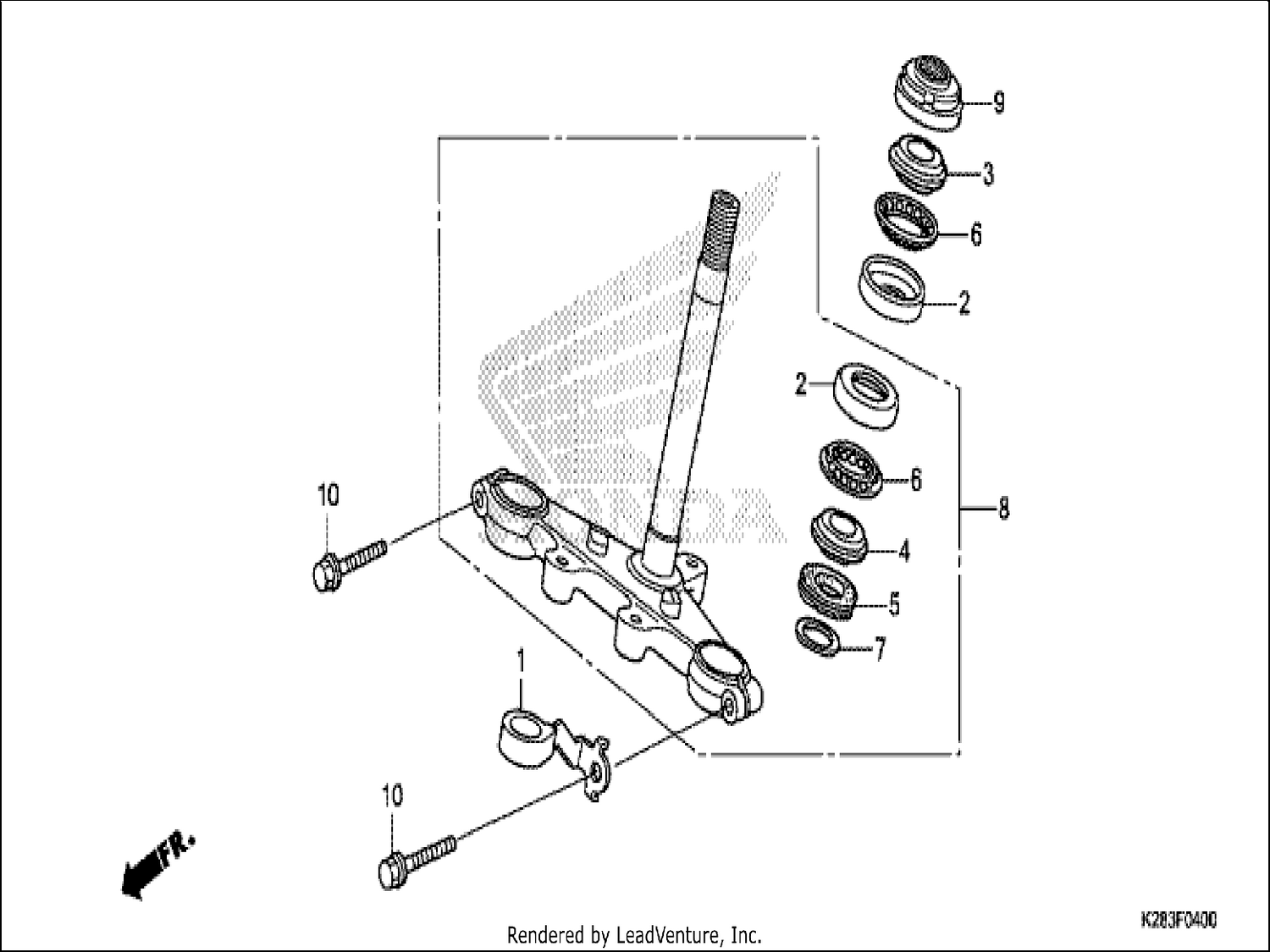  STEERING STEM