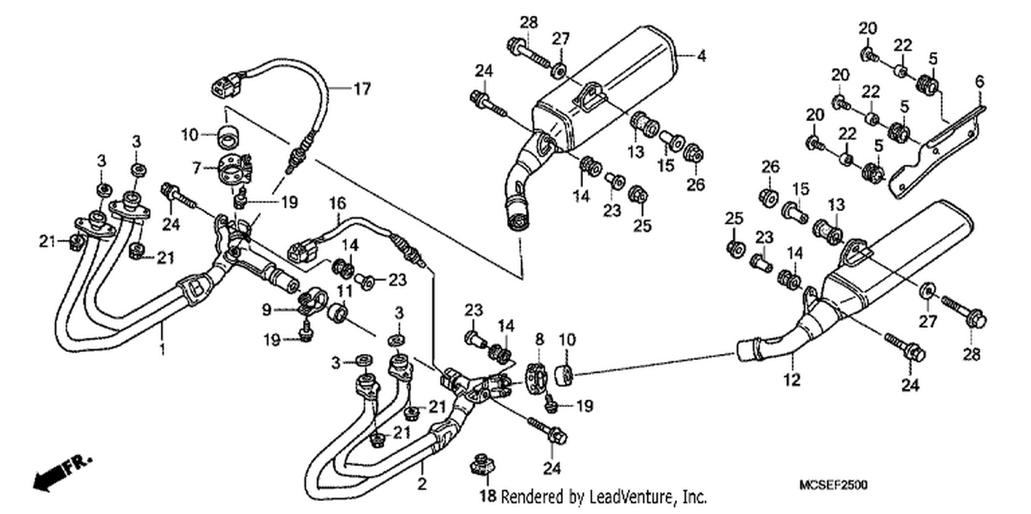  EXHAUST MUFFLER