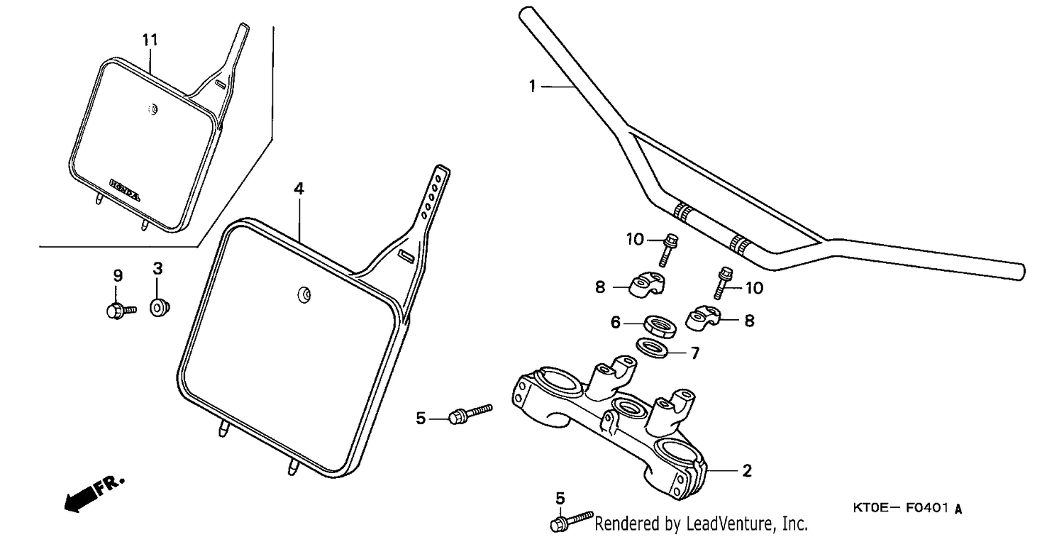 HANDLE PIPE/TOP BRIDGE (2)