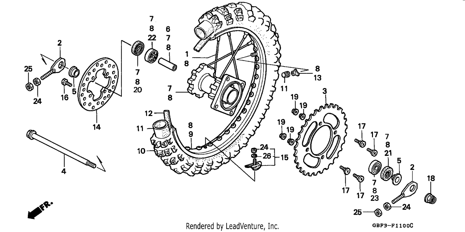 REAR WHEEL