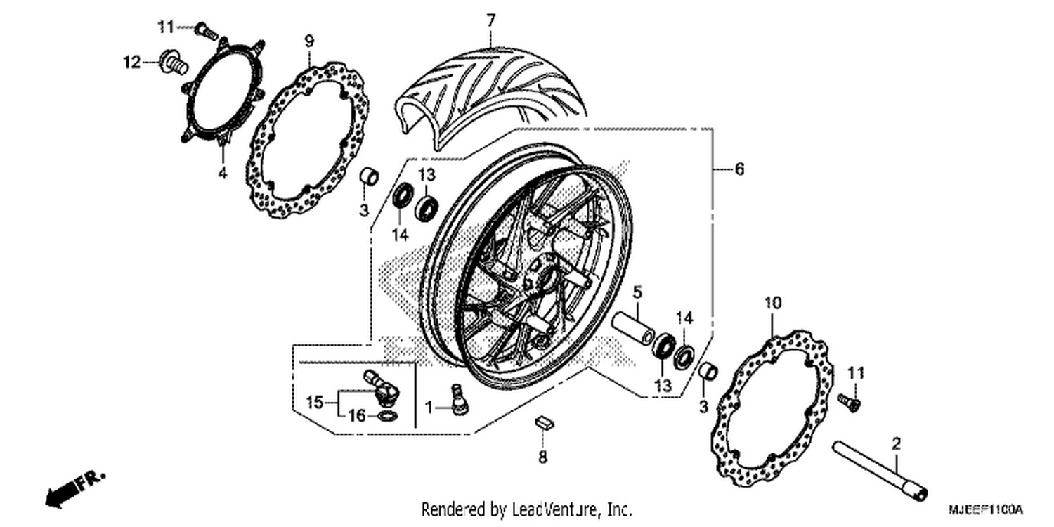  FRONT WHEEL