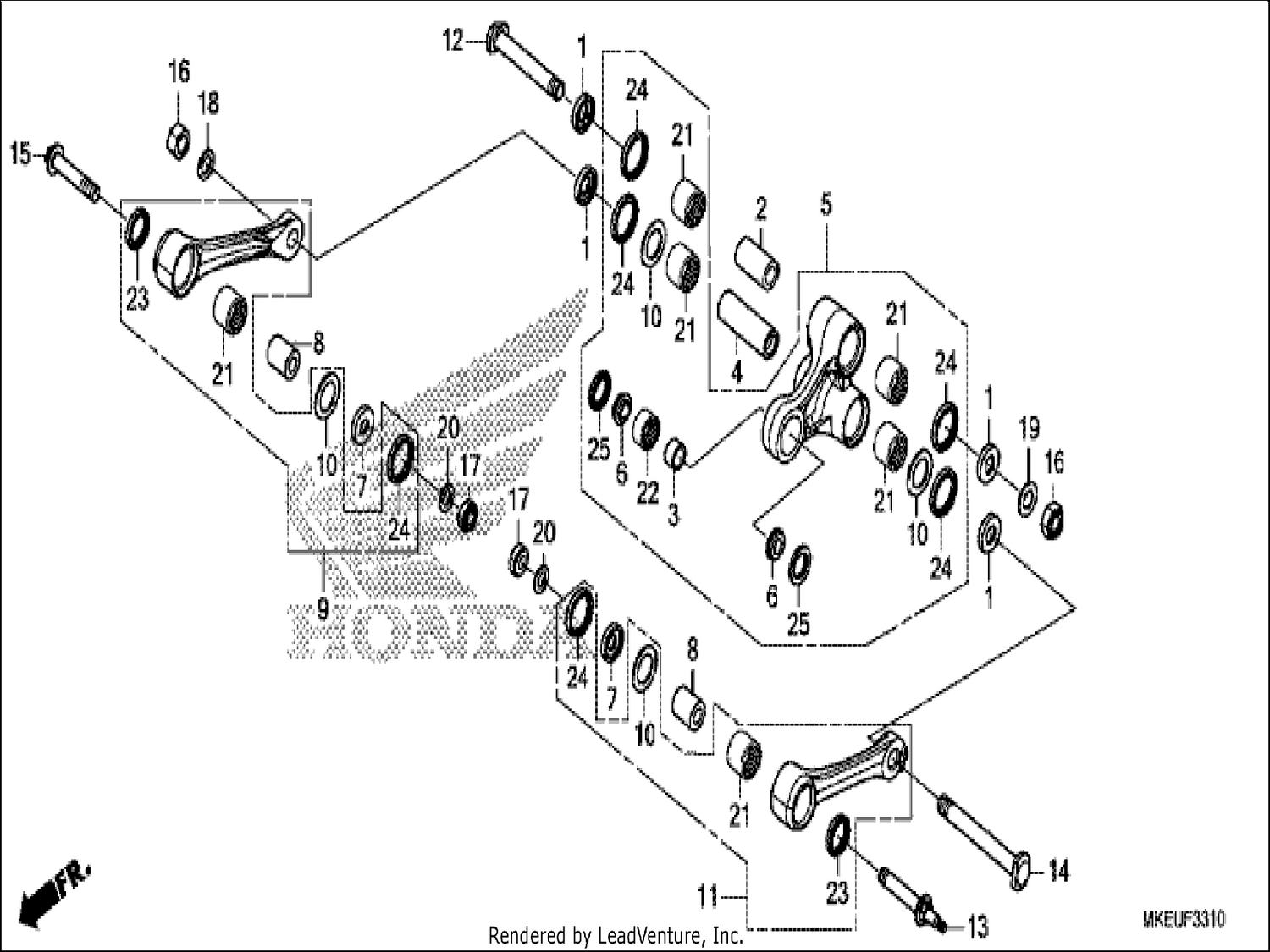  10 CUSHION ARM