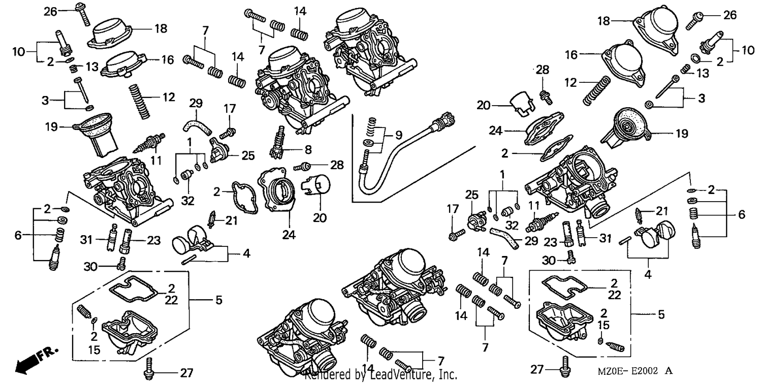 CARBURETOR (COMPONENT PARTS)