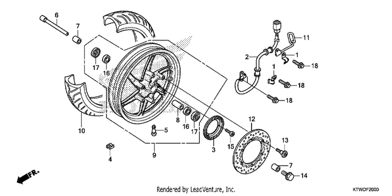  FRONT WHEEL