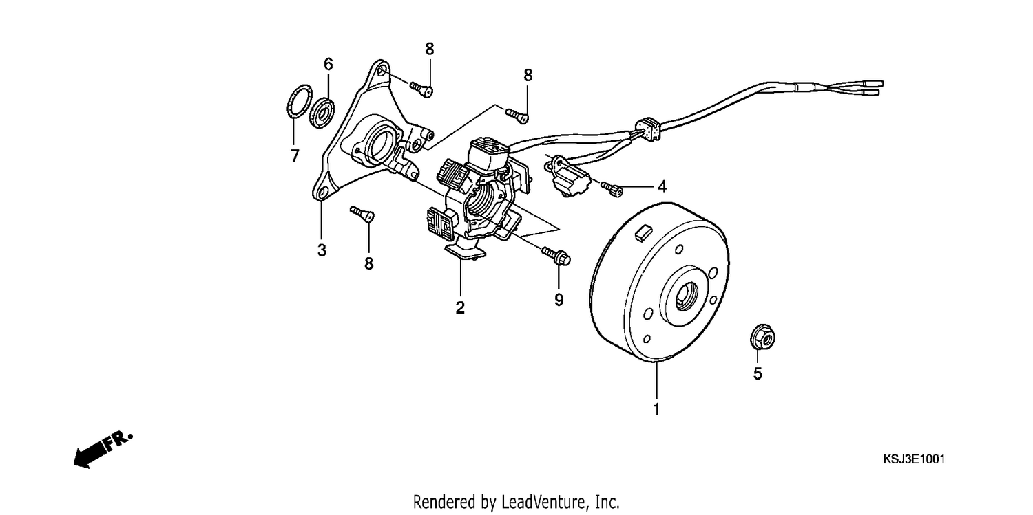GENERATOR (CRF100F)