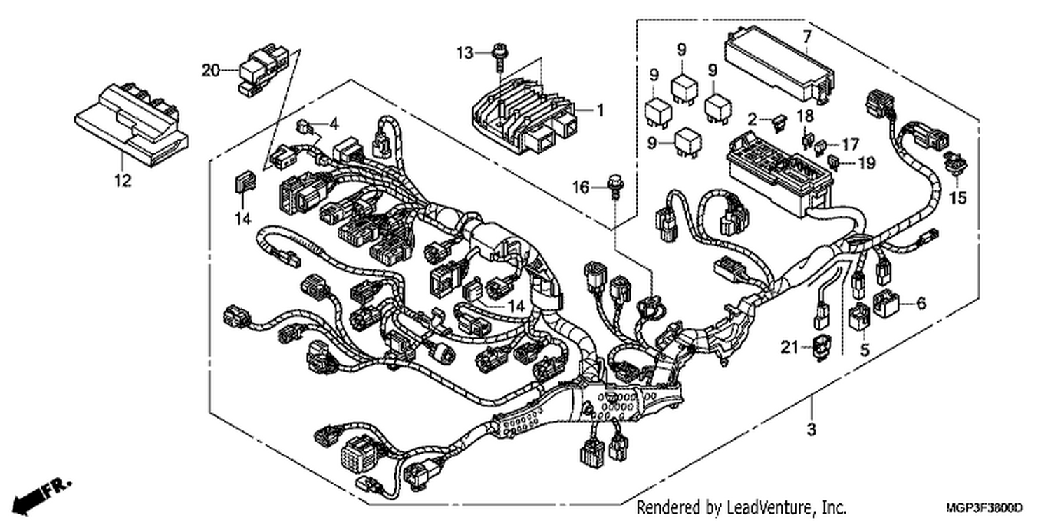  WIRE HARNESS (CBR1000RR/S)
