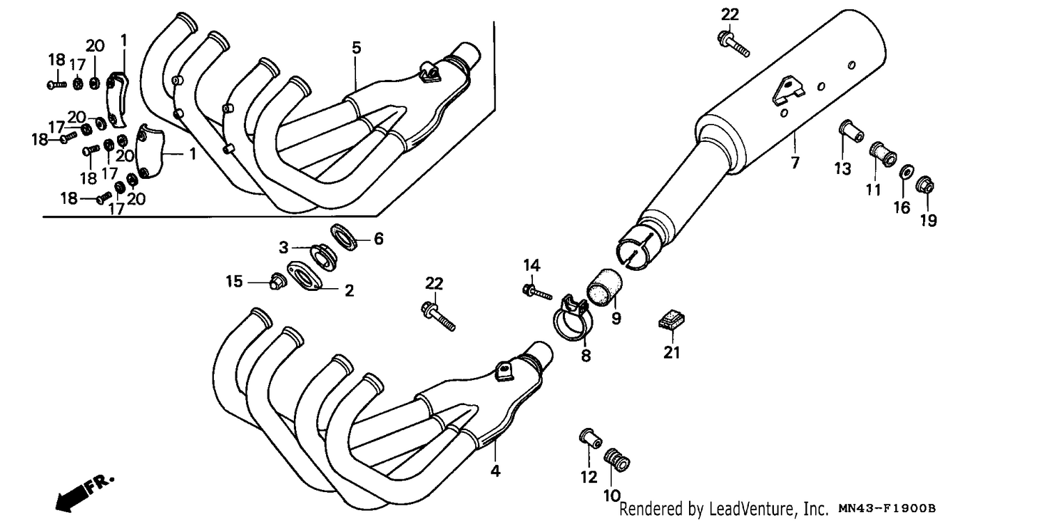 EXHAUST MUFFLER