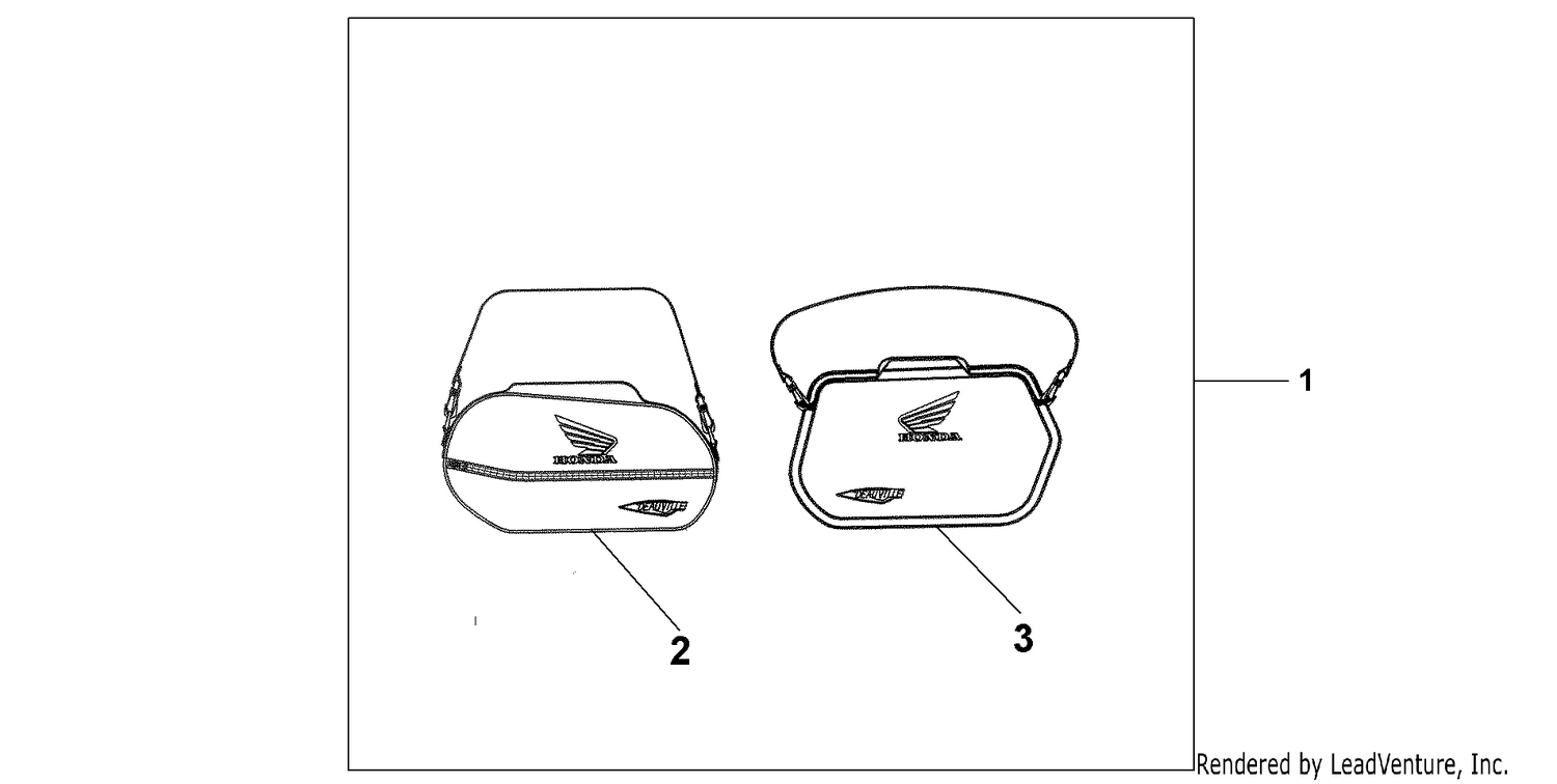 PANNIER INNER BAG SET