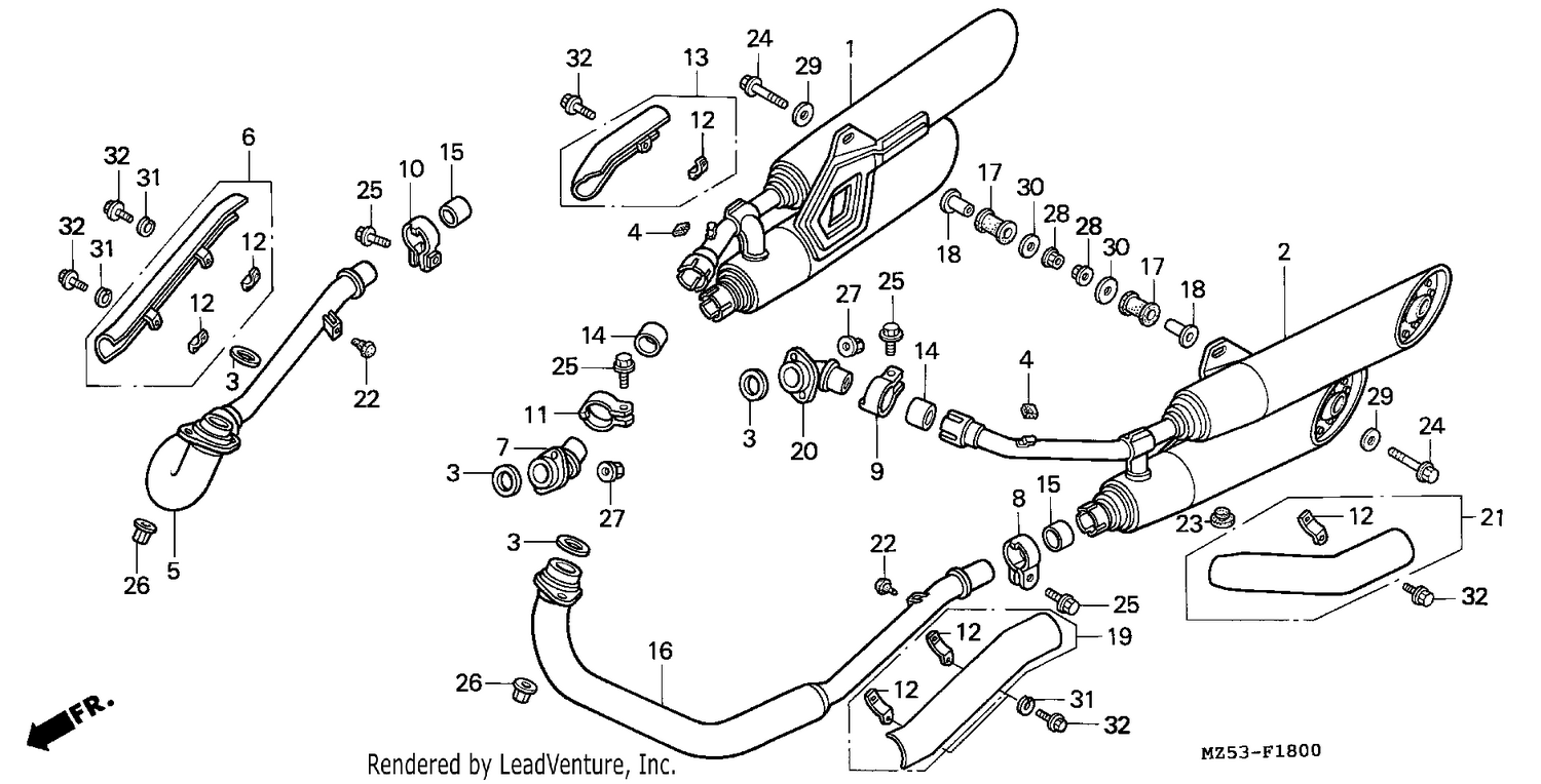 EXHAUST MUFFLER