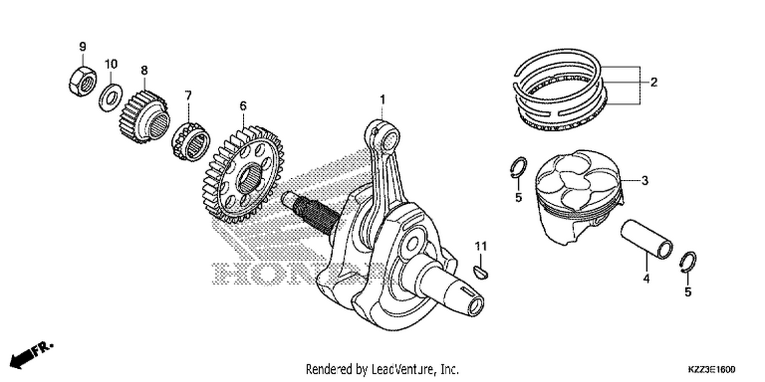  CRANKSHAFT/PISTON