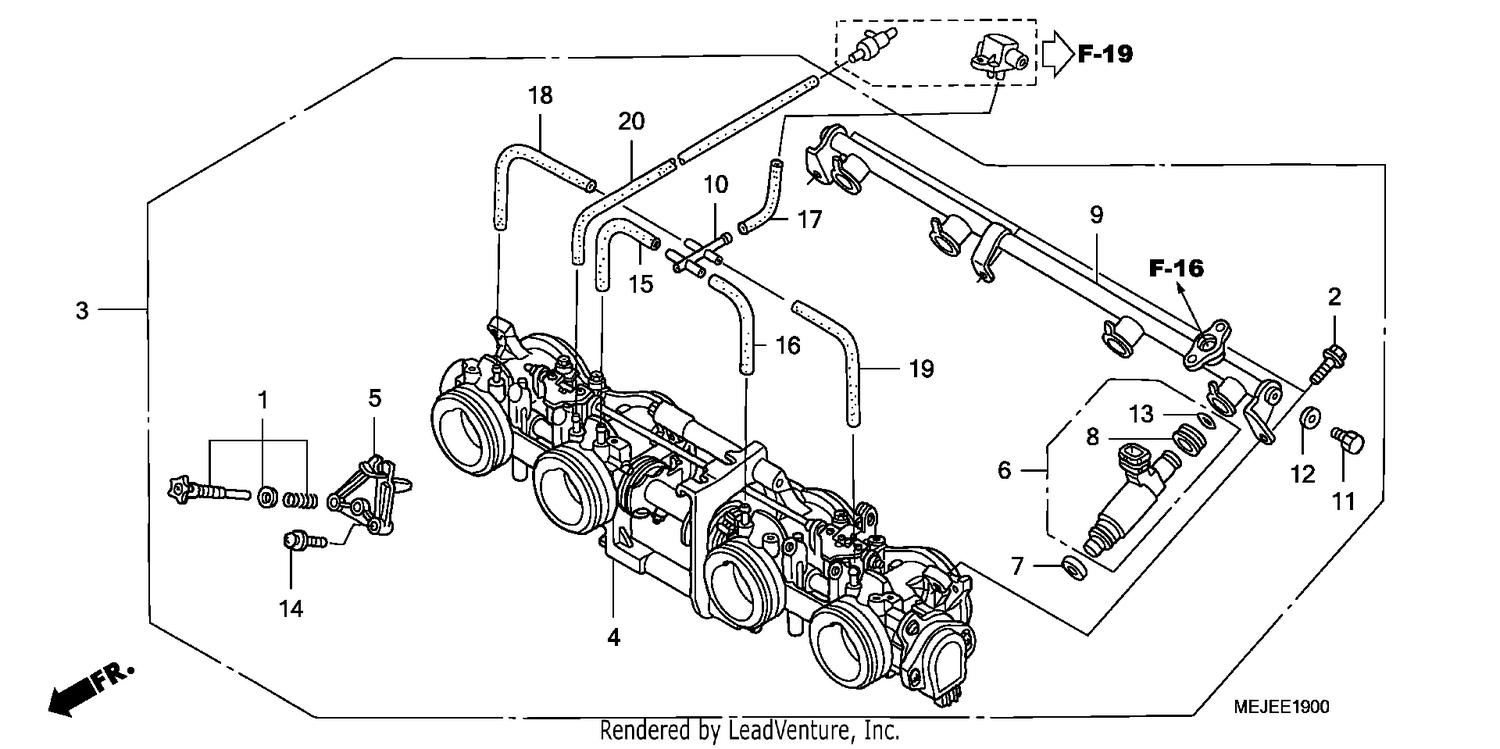 THROTTLE BODY (ASSY.)