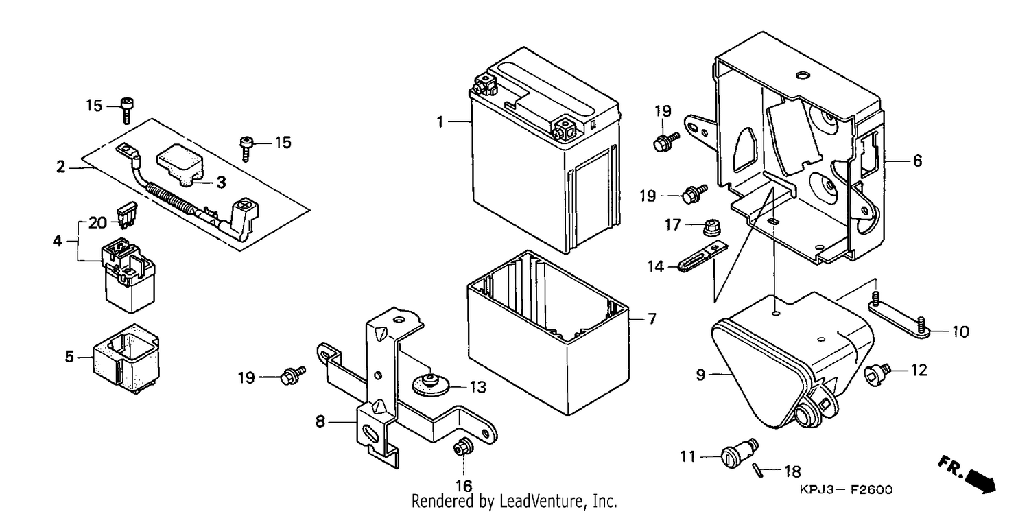 BATTERY/BATTERY BOX