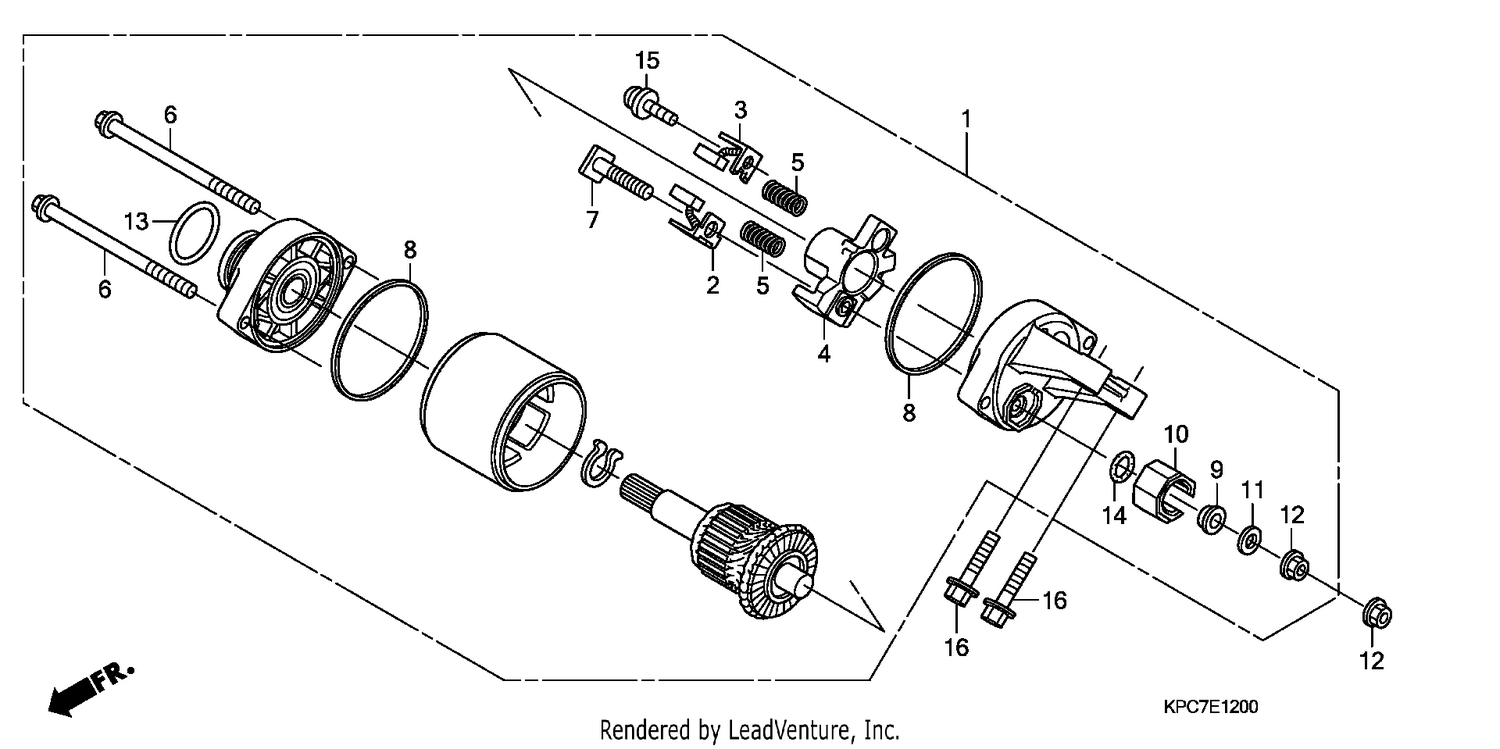 STARTER MOTOR
