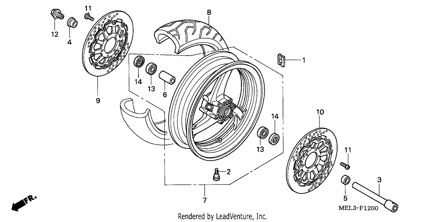 FRONT WHEEL