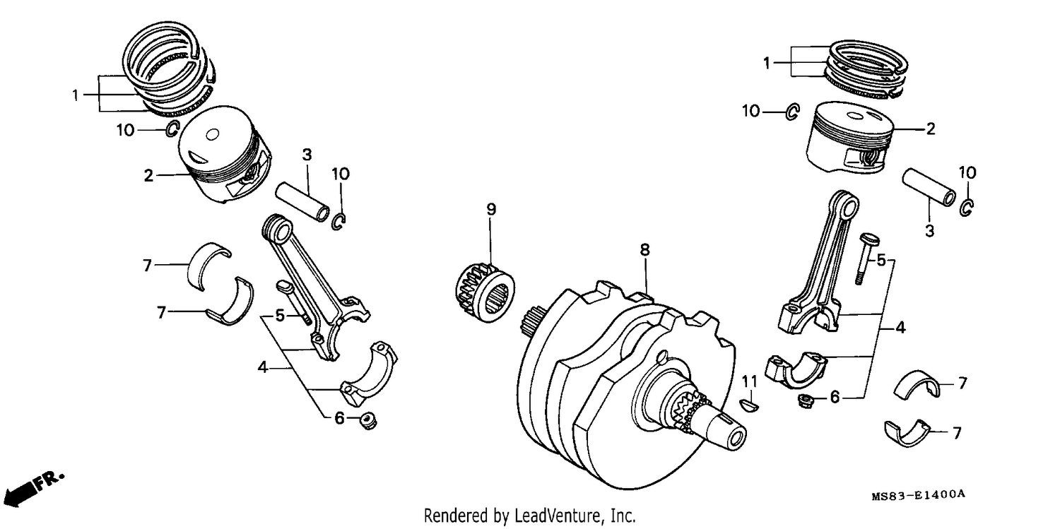 CRANKSHAFT/PISTON