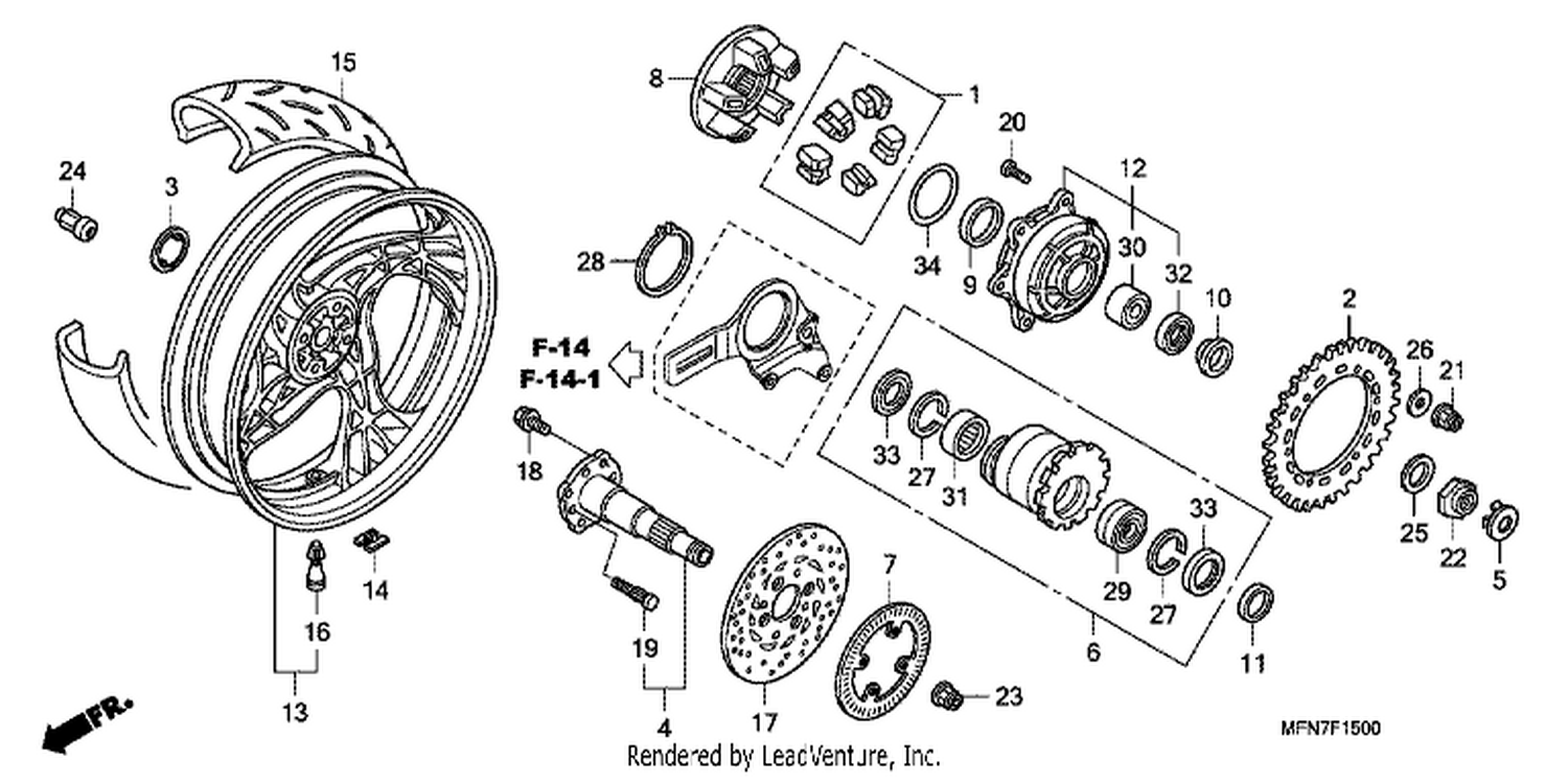  REAR WHEEL