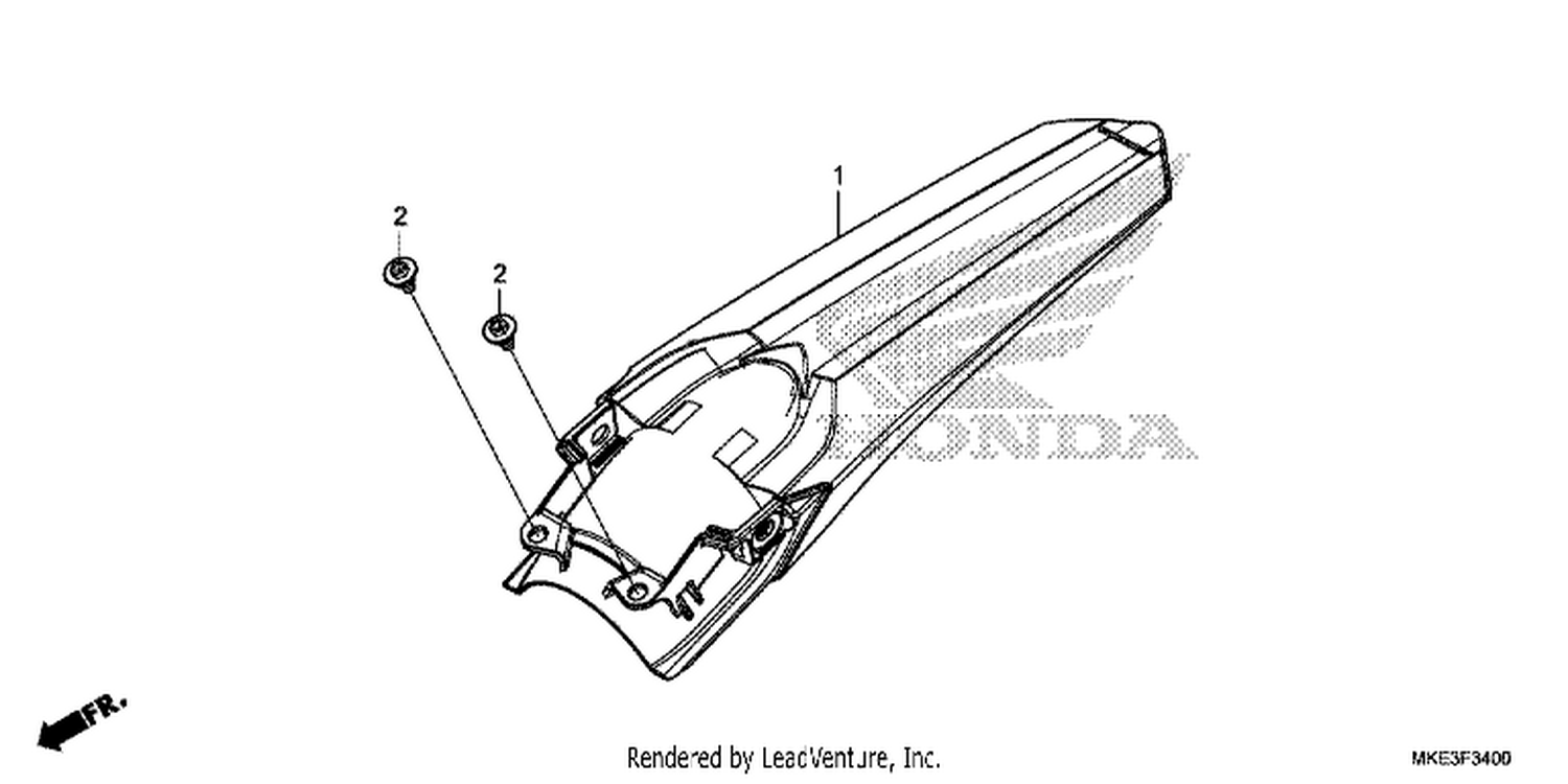  REAR FENDER