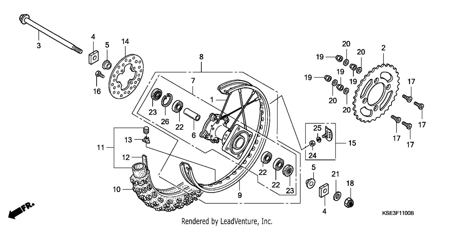 REAR WHEEL