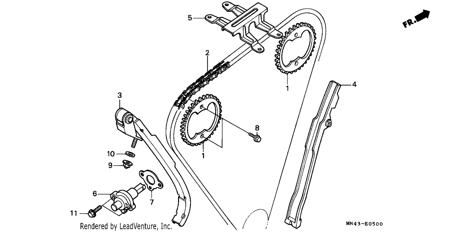 CAM CHAIN/TENSIONER