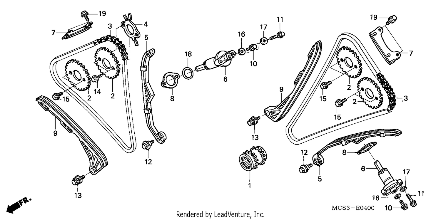 CAM CHAIN/TENSIONER