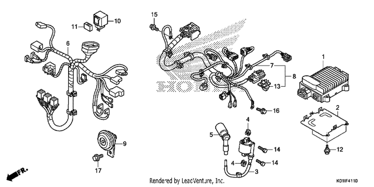  10 SUB HARNESS/IGNITION COIL
