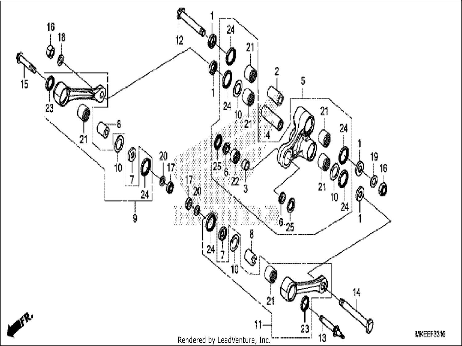  10 CUSHION ARM