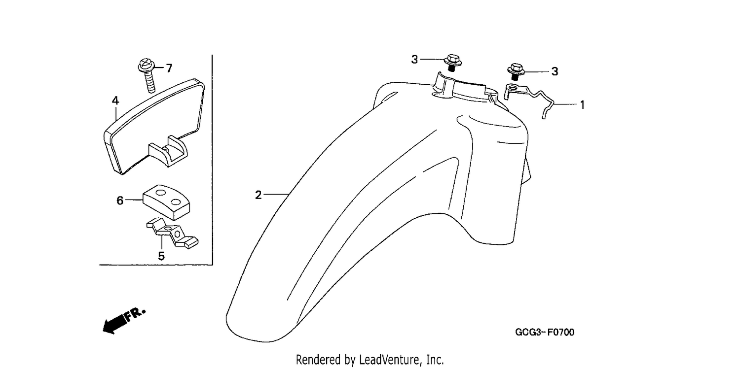 FRONT FENDER