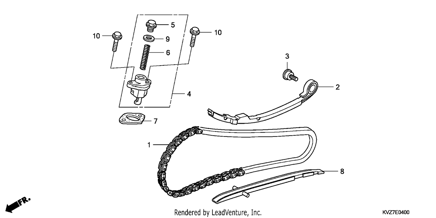 CAM CHAIN/TENSIONER