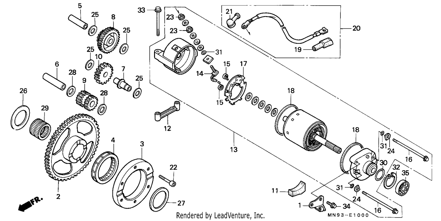 STARTING MOTOR