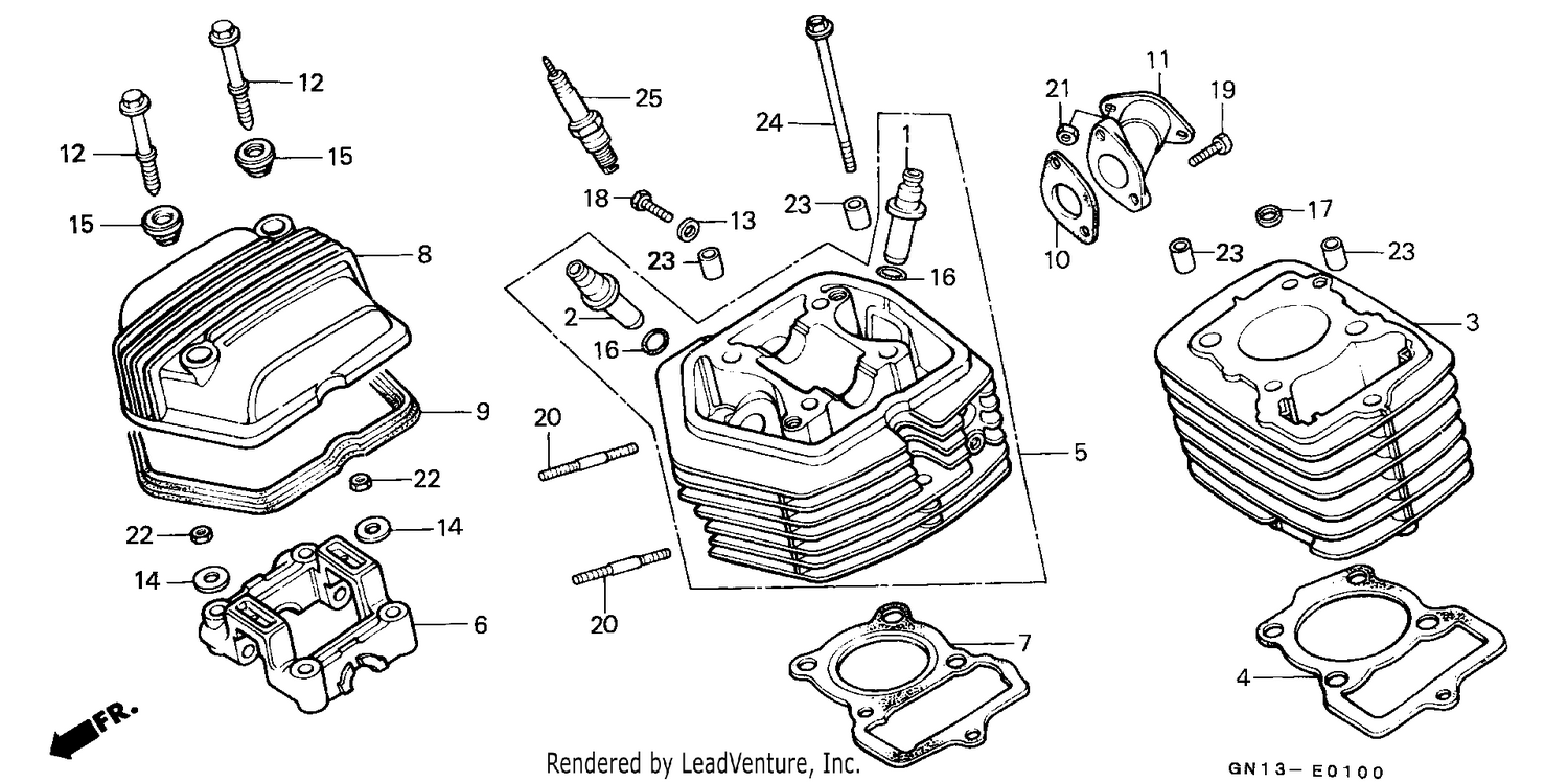 CYLINDER HEAD/CYLINDER