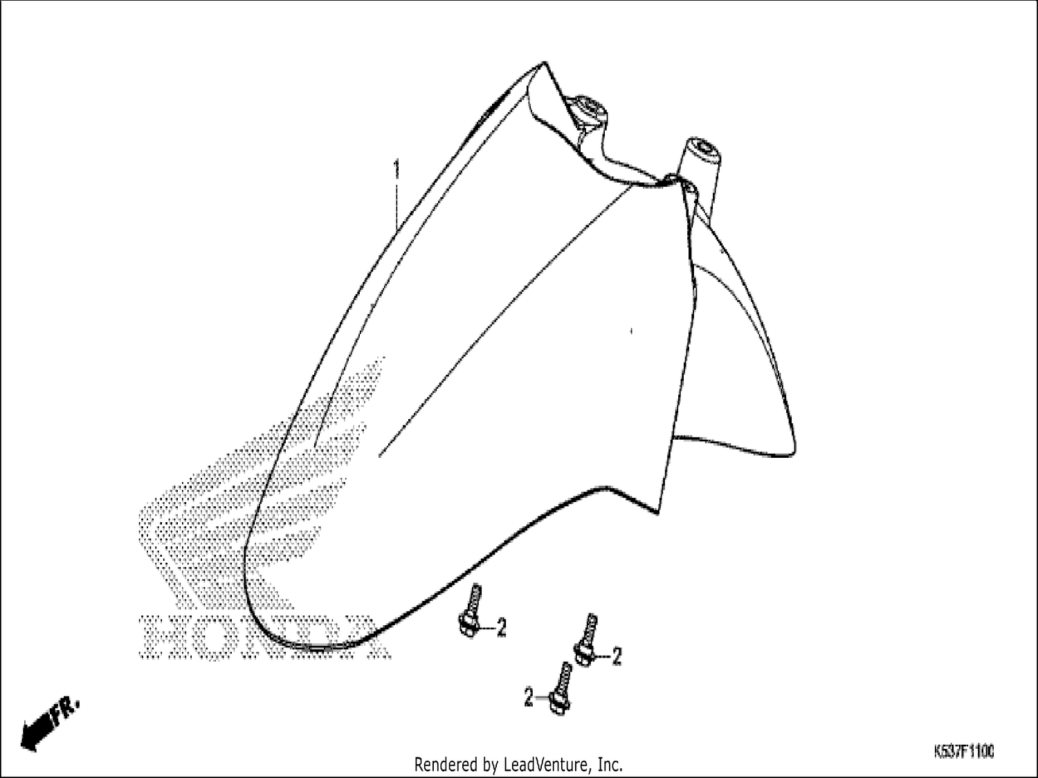  FRONT FENDER