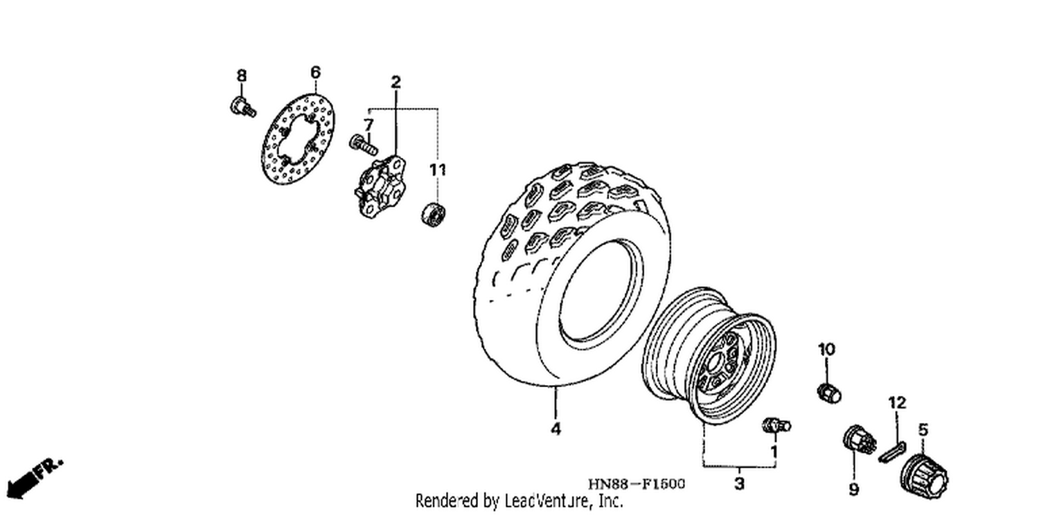 FRONT WHEEL