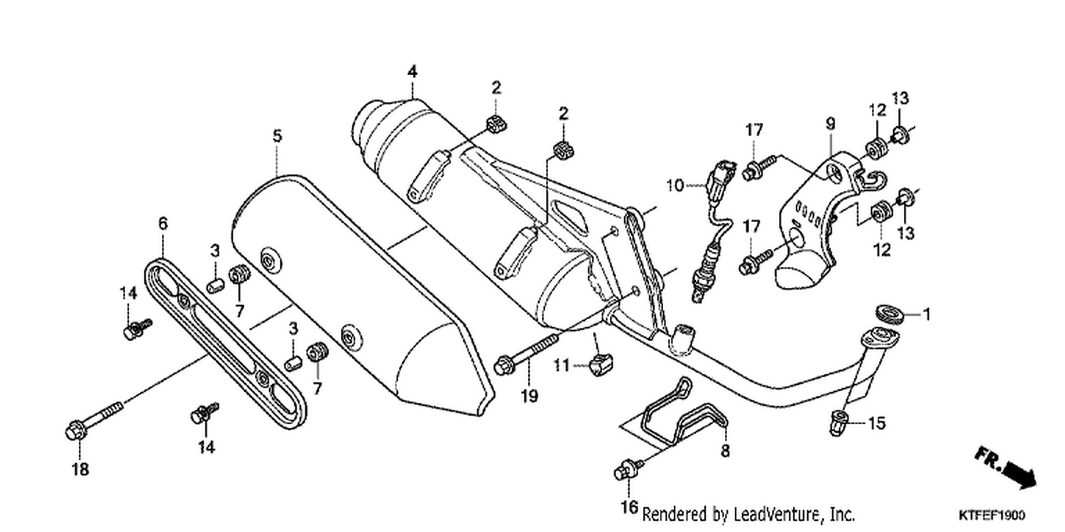  EXHAUST MUFFLER