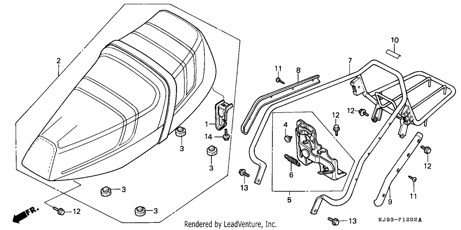 SEAT (CH125J/L/M/N/P/R)