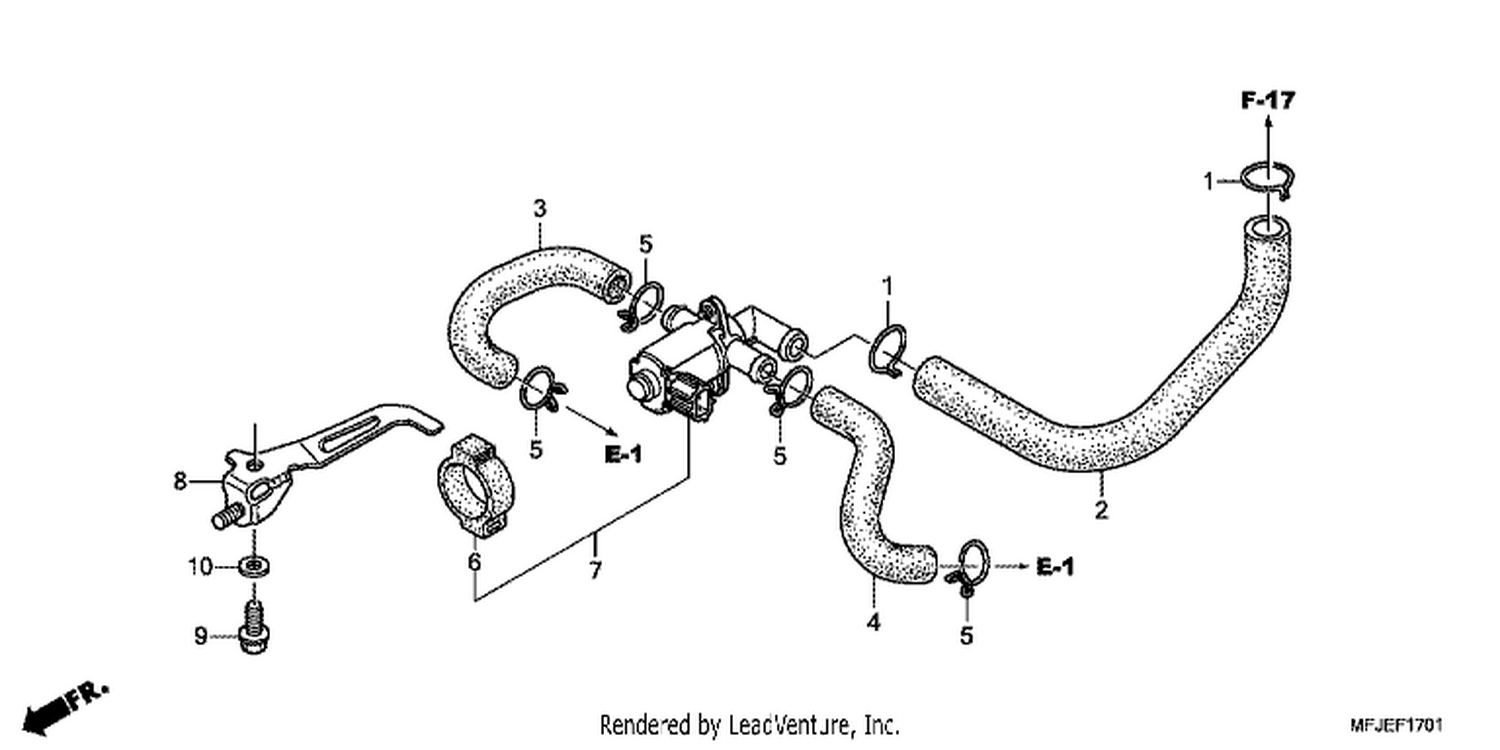  1 AIR INJECTION CONTROL VALVE