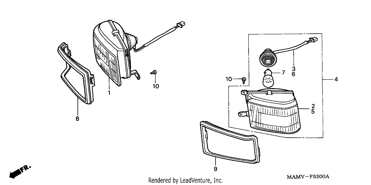 CORNERING LAMP (SI)