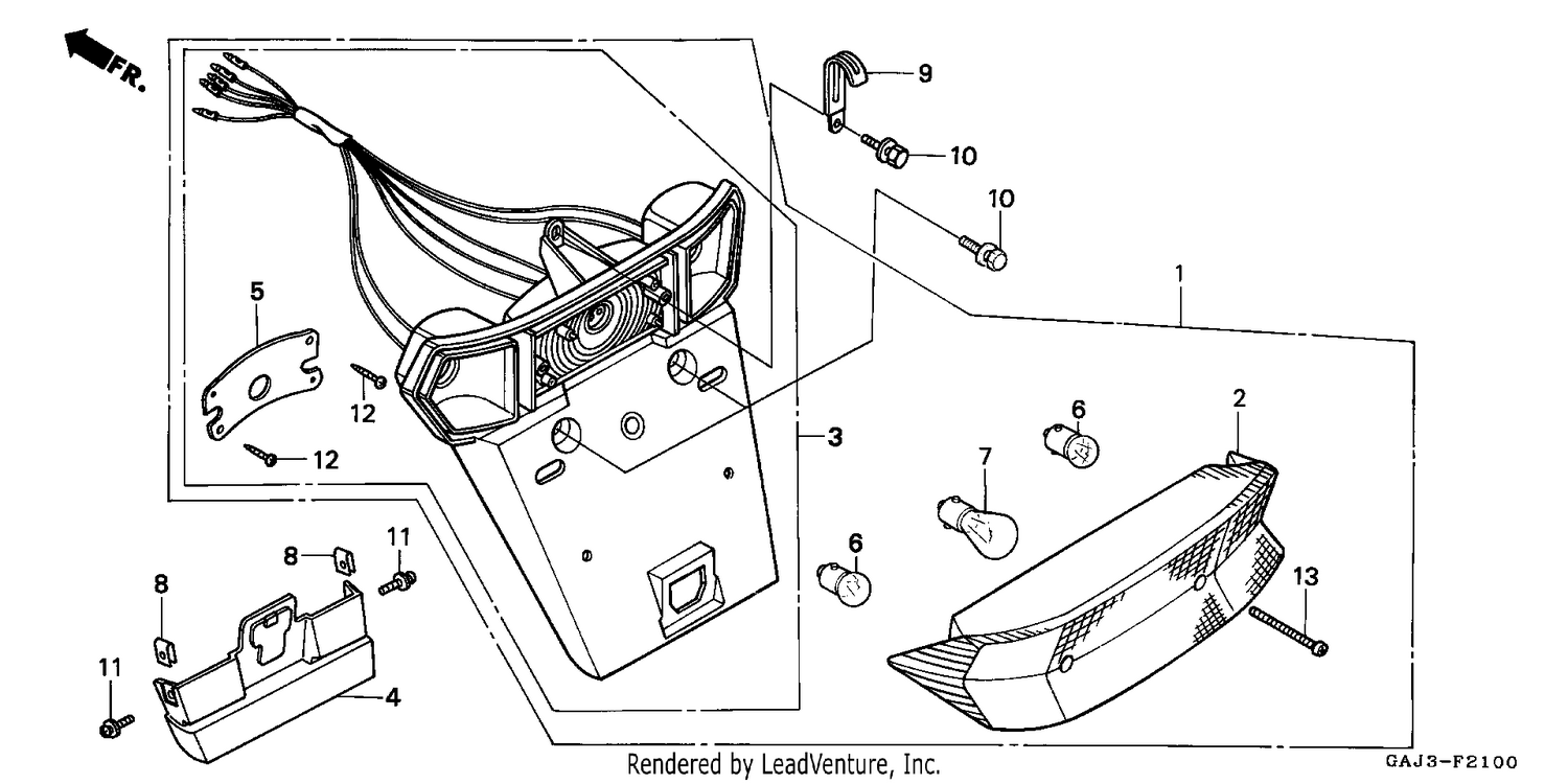 REAR COMBINATION LIGHT