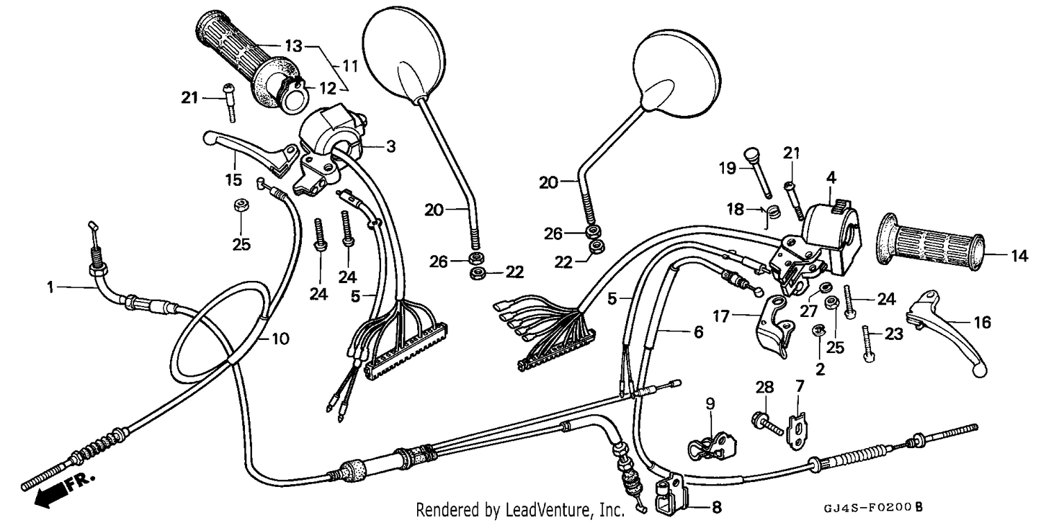 HANDLE LEVER/SWITCH/ CABLE