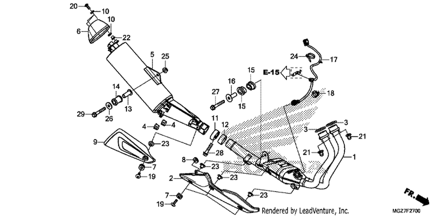  EXHAUST MUFFLER