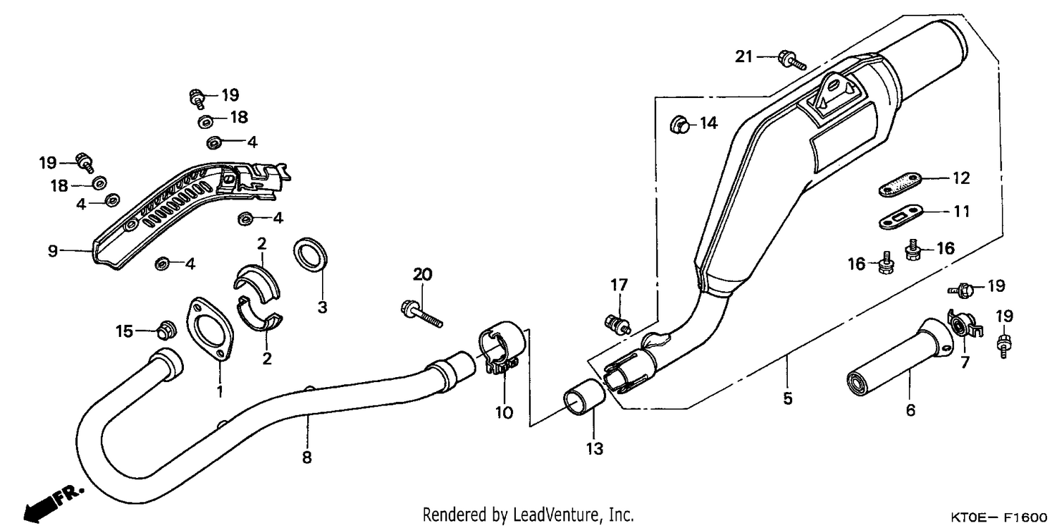 EXHAUST MUFFLER