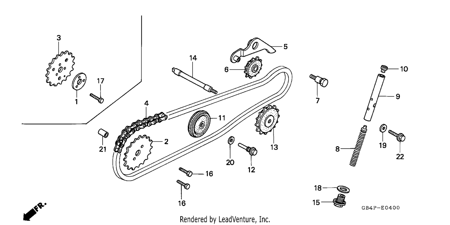 CAM CHAIN/TENSIONER
