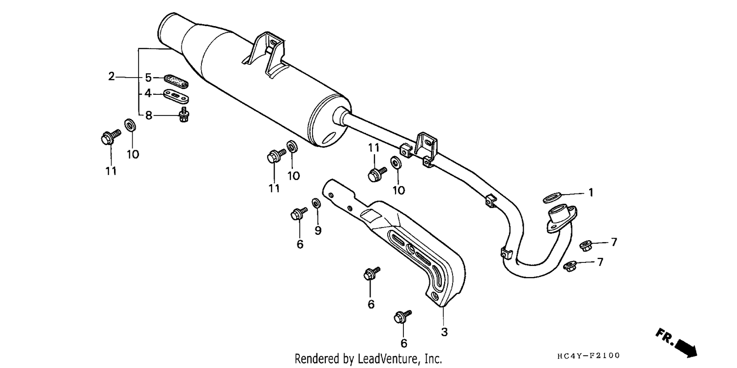 EXHAUST MUFFLER