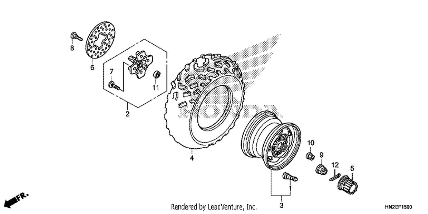  FRONT WHEEL