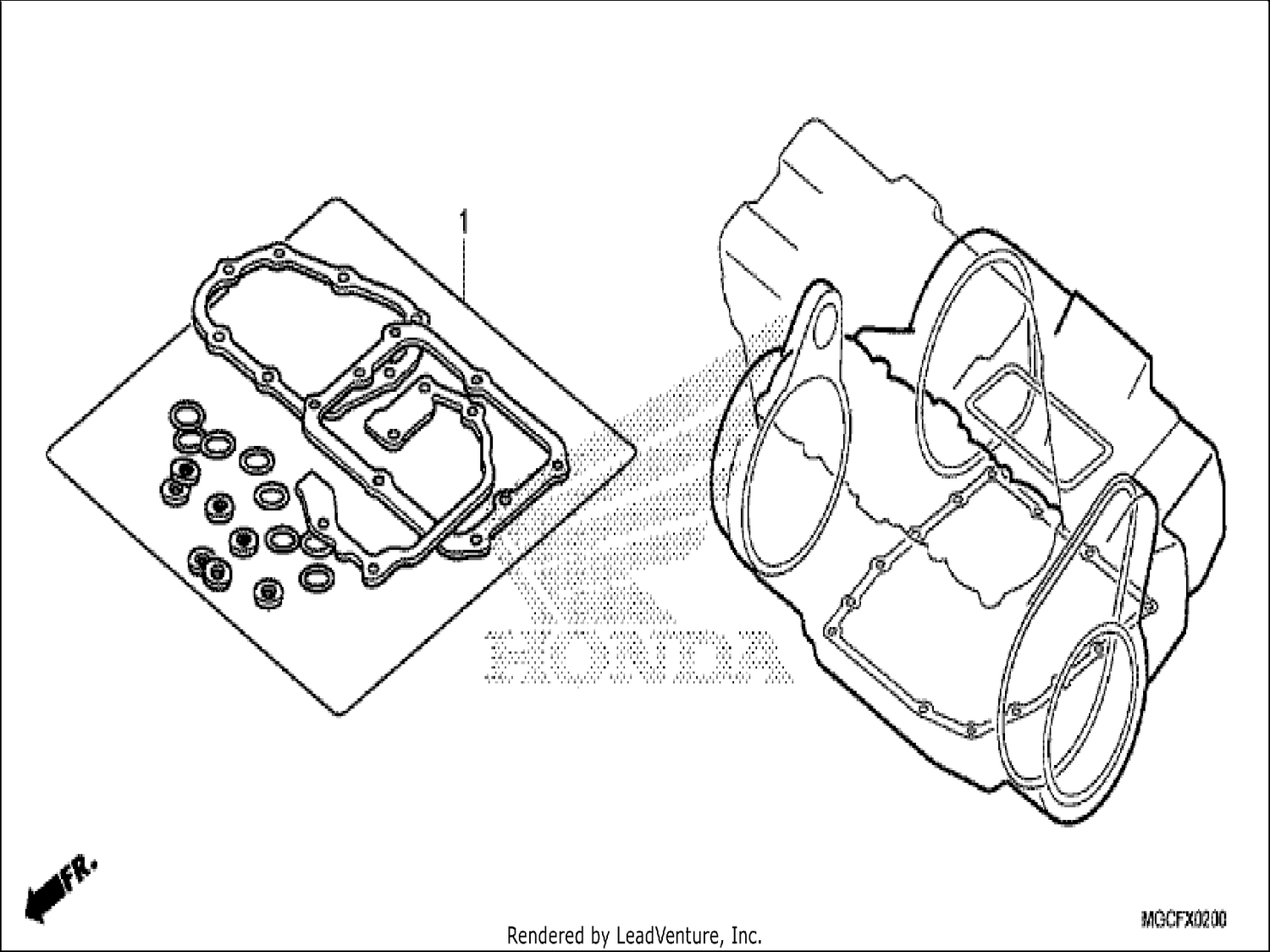  GASKET KIT B