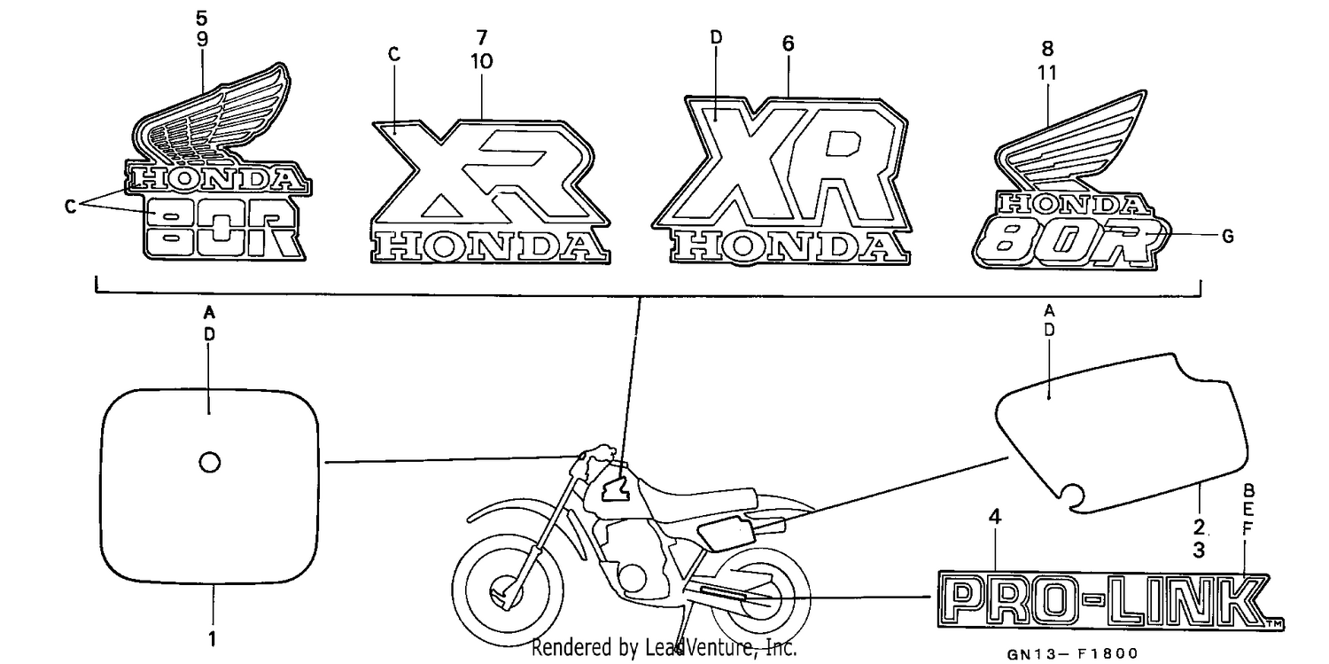 MARK (XR80RF/RG/RH/RL)