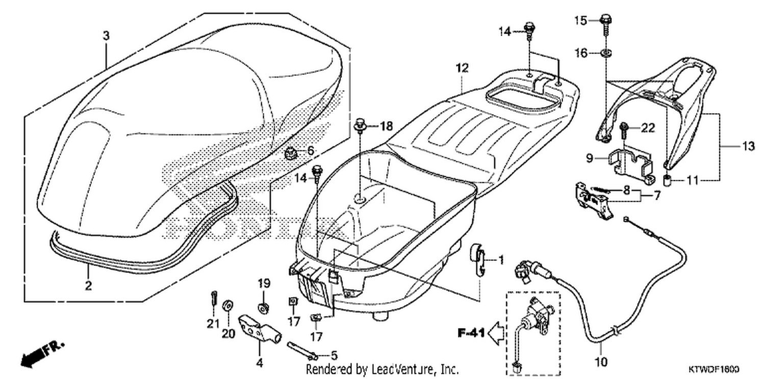  LUGGAGE BOX/ SEAT