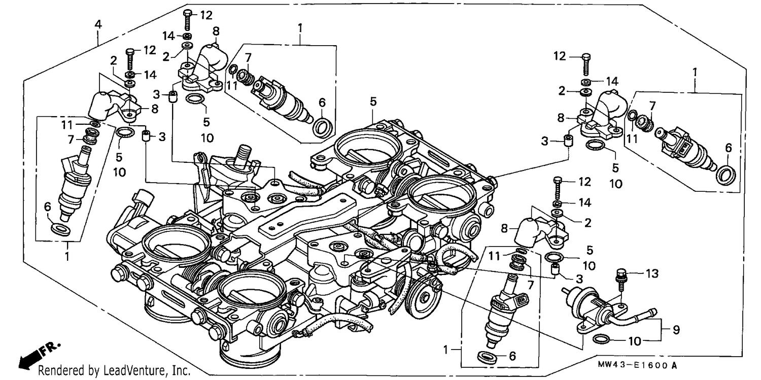 THROTTLE BODY (ASSY.)